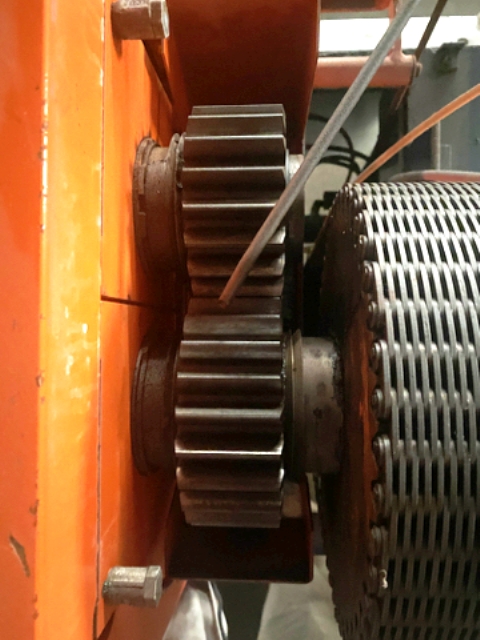 6" x 12" Schwaberthan #Polymix-110-P, Laboratory 2-Roll Mill, Electric Heated Rolls w/Water Cooling, 13.75" - Image 9