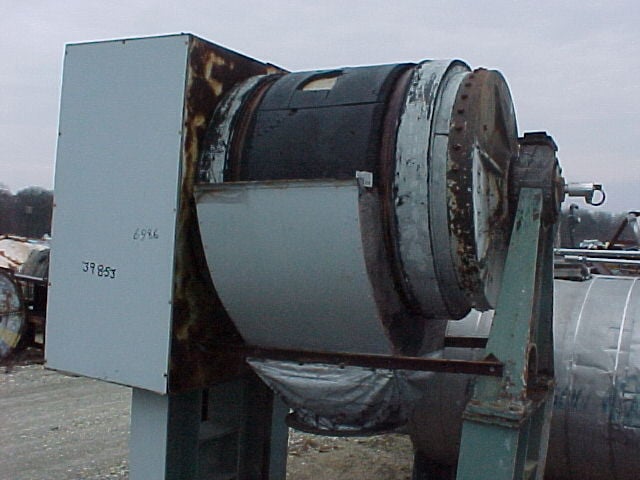 36" x 36" Patterson, Pebble Mill w/Jacketed Chamber, Porcelain Brick-Lined, 25 psi Jacket, 5 HP, 230 V - Image 4