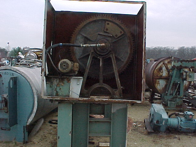 36" x 36" Patterson, Pebble Mill w/Jacketed Chamber, Porcelain Brick-Lined, 25 psi Jacket, 5 HP, 230 V - Image 5