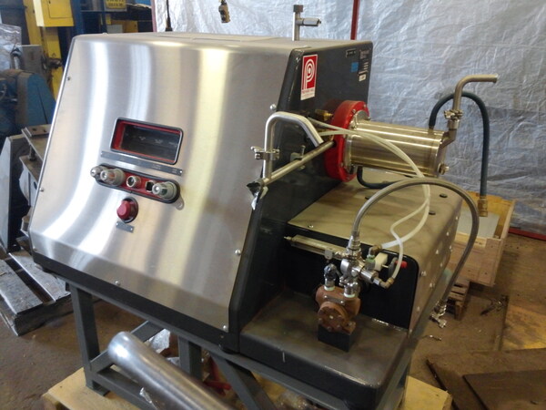 Netzsch #LME1/LMJ1, Horizontal High Speed Fine Grind Mill, 32" x 22" x 50" Dimensions, 3 HP, 480 V - Image 3