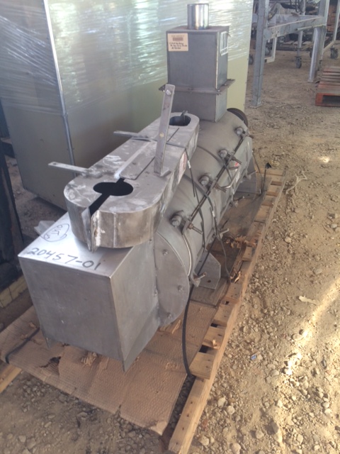 Strong Scott #1648, Turbulizer, Stainless Steel, 16" diameter x 4' L Chamber, Missing Motor - Image 1