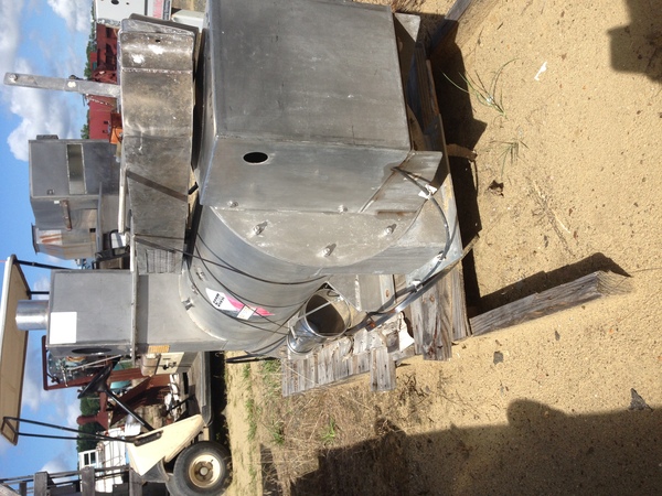 Strong Scott #1648, Turbulizer, Stainless Steel, 16" diameter x 4' L Chamber, Missing Motor - Image 2