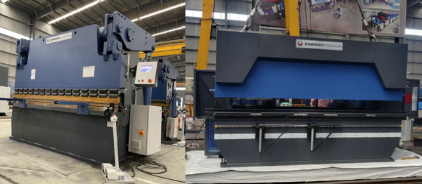 110 Ton, Energy Mission Splendid series #PBR-1030, cnc press brake, 7" x 10' table, 6" stroke, 13" open, 7" - Image 1