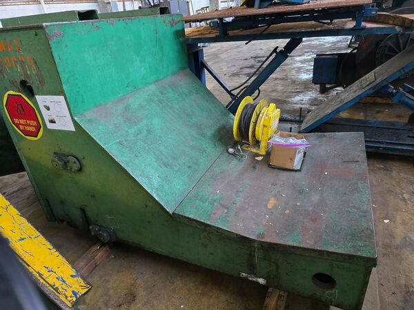40000 lb. Coil Car, 72" outside dimension, hydraulic unit, electric cable reel - Image 1