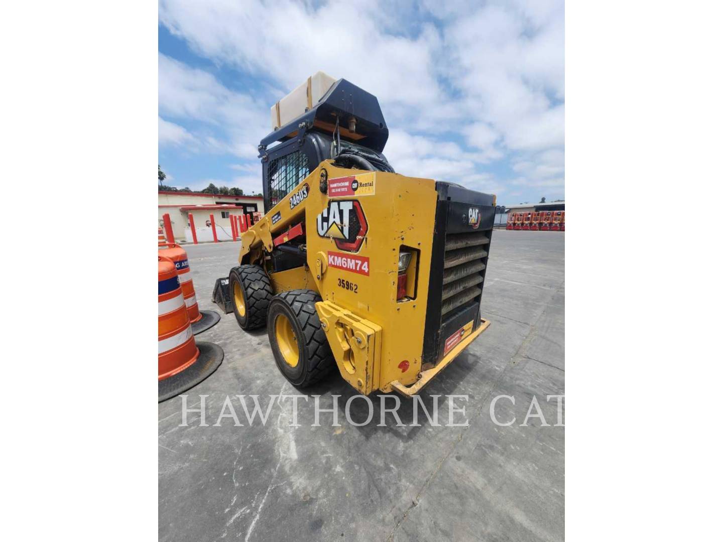Cat 246D3H2O, Skid Steer Loader, 2376 hours, S/N: KC600807, 2020 - Image 4