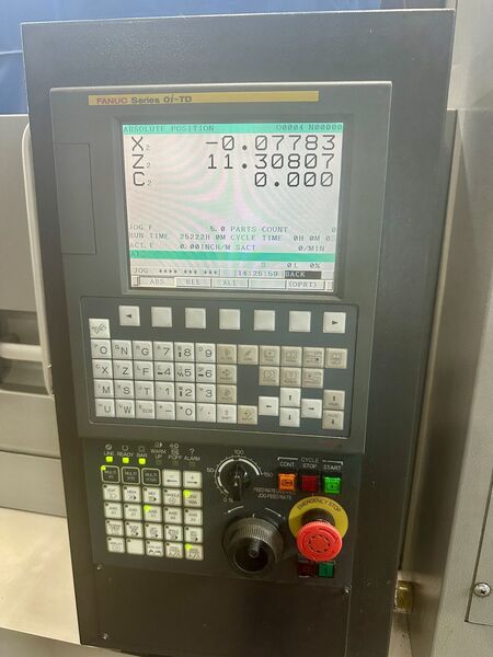 Tsugami #B0385L, CNC swiss turning center, 1.49" diameter, 3.93" length, 5-Axis, Fanuc Oi-TD, 2' Edge - Image 4