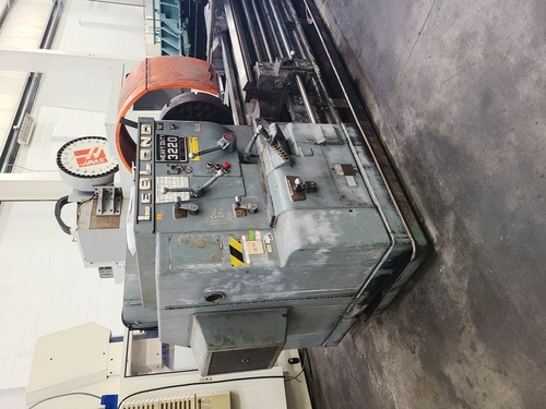 36"/58" x 201"/311" LeBlond #3220/58-NI Heavy duty sliding gap bed lathe, 4-jaw chuck, coolant pump, 1962 - Image 5