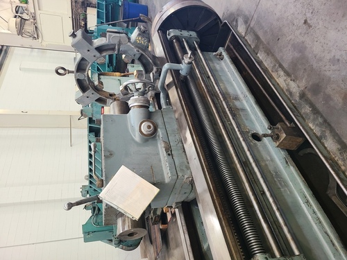 36"/58" x 201"/311" LeBlond #3220/58-NI Heavy duty sliding gap bed lathe, 4-jaw chuck, coolant pump, 1962 - Image 10