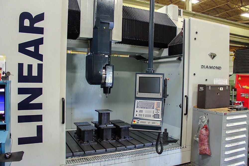 Parpas #Diamond, CNC vertical machining center, Heidenhain iTNC 530 Control, 95" X, 67.7" Y, 39" Z, 20000 - Image 2