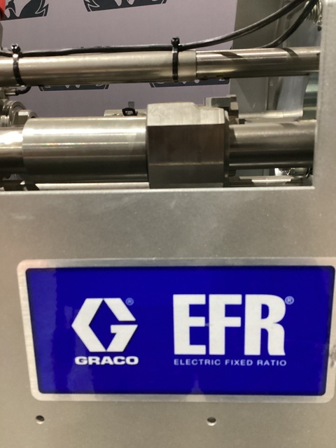 Electric fixed ratio metering system, Graco #EFR, slightly damaged - Image 2