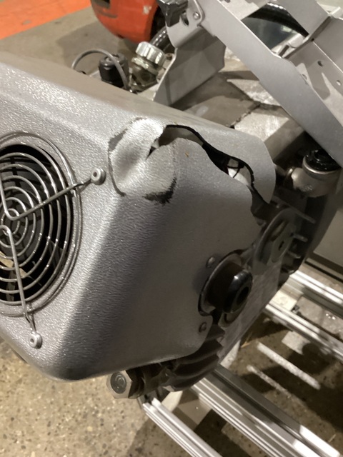 Electric fixed ratio metering system, Graco #EFR, slightly damaged - Image 7
