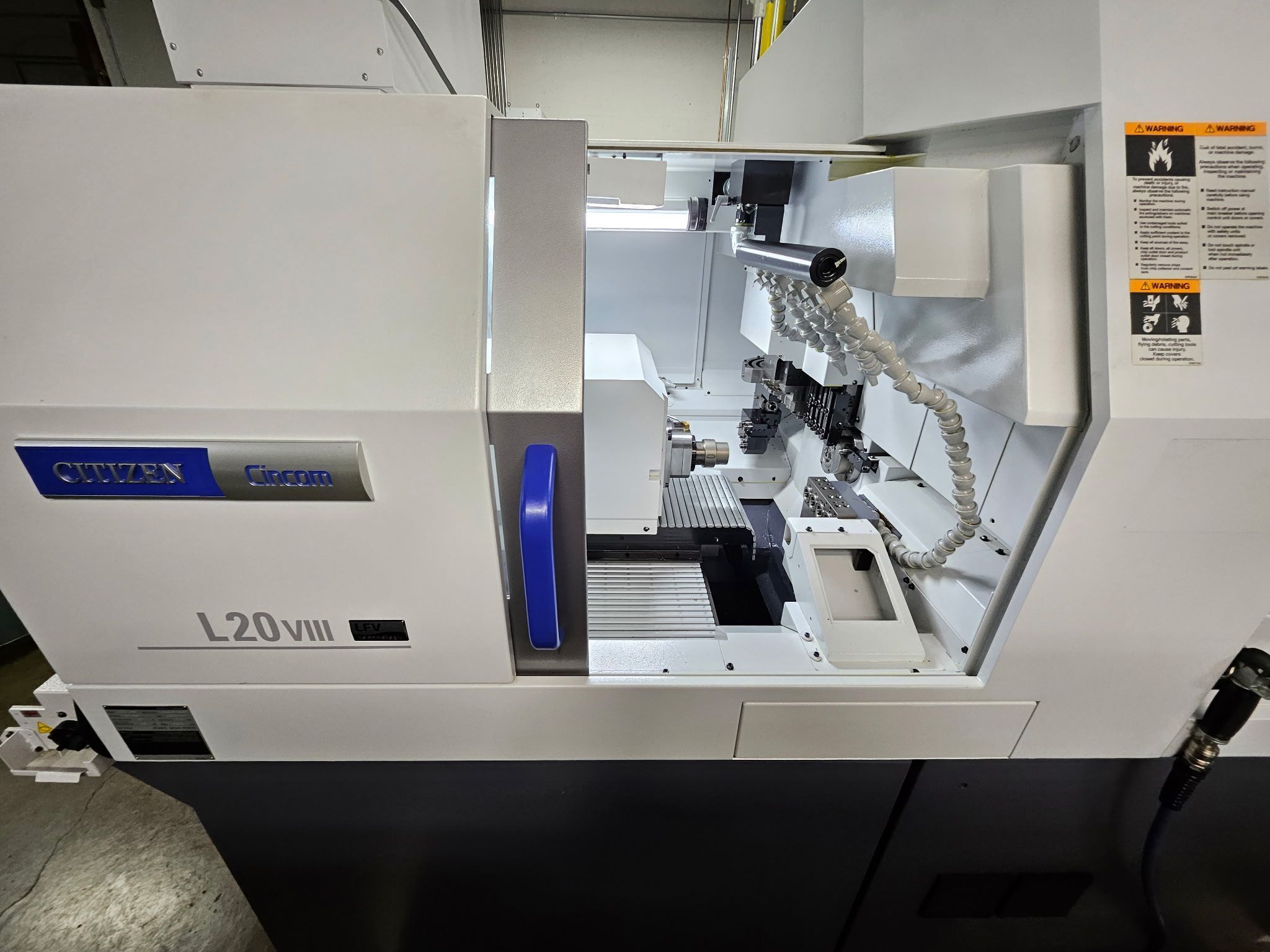 Citizen #L20E-VII-2M8-LFV, Swiss turning center, 7-Axis, 0.7874"spinlde hole diameter, 5 HP, 10000 RPM, 2022 - Image 2