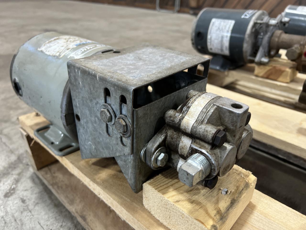 Marathon #VQB48S17D2113A, fuel transfer pump with electric, 1/3 HP AC motor for diesel or oil - Image 4