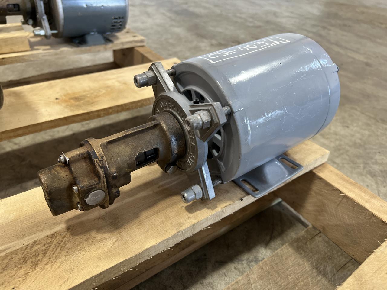 Westinghouse #MC85, fuel transfer pump with motor AC for fuel or oil - Image 3