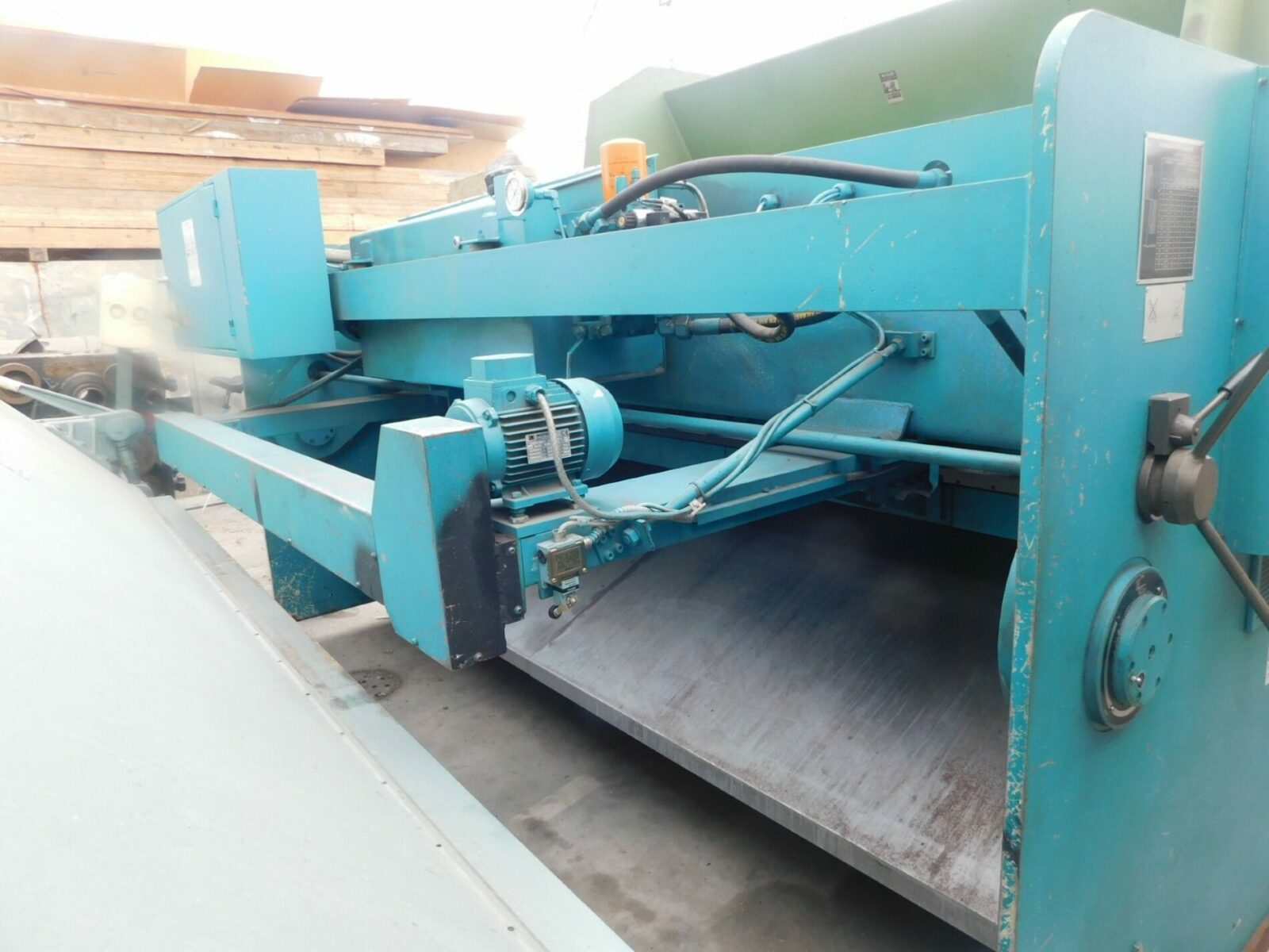 1/4" x 10' Adira #GHS-0630, shear, 39" programmable back gauge, blade gap adjust, 2002 - Image 2