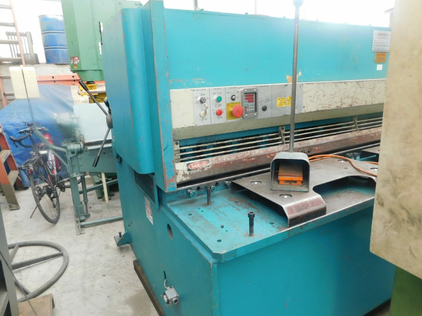 1/4" x 10' Adira #GHS-0630, shear, 39" programmable back gauge, blade gap adjust, 2002 - Image 4