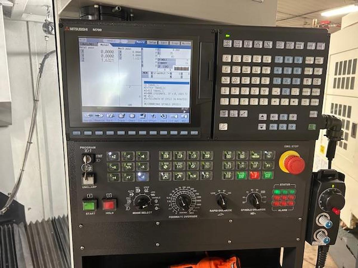 Mitsubishi #DM-800-G, vertical machining center, 24 automatic tool changer, 31.5" X, 19.7" Y, 21.3" Z, 15 HP - Image 6
