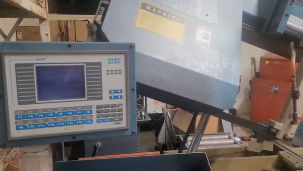 14" x 16" DoAll #C-4100NC, prog semi-auto band saw, 105-275 FPM, 1.5" x 186" blade, 2007 - Image 2