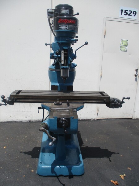 Bridgeport #Series-I, step-head vertical mill - Image 2