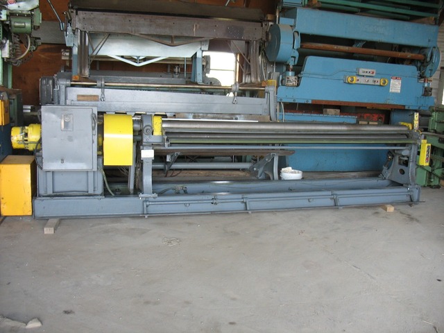 10' x 20 gauge Rolshear #2-H, mechanical bending roll, initial pinch, 4.5"roll diameter, 5 HP, 1980 - Image 2