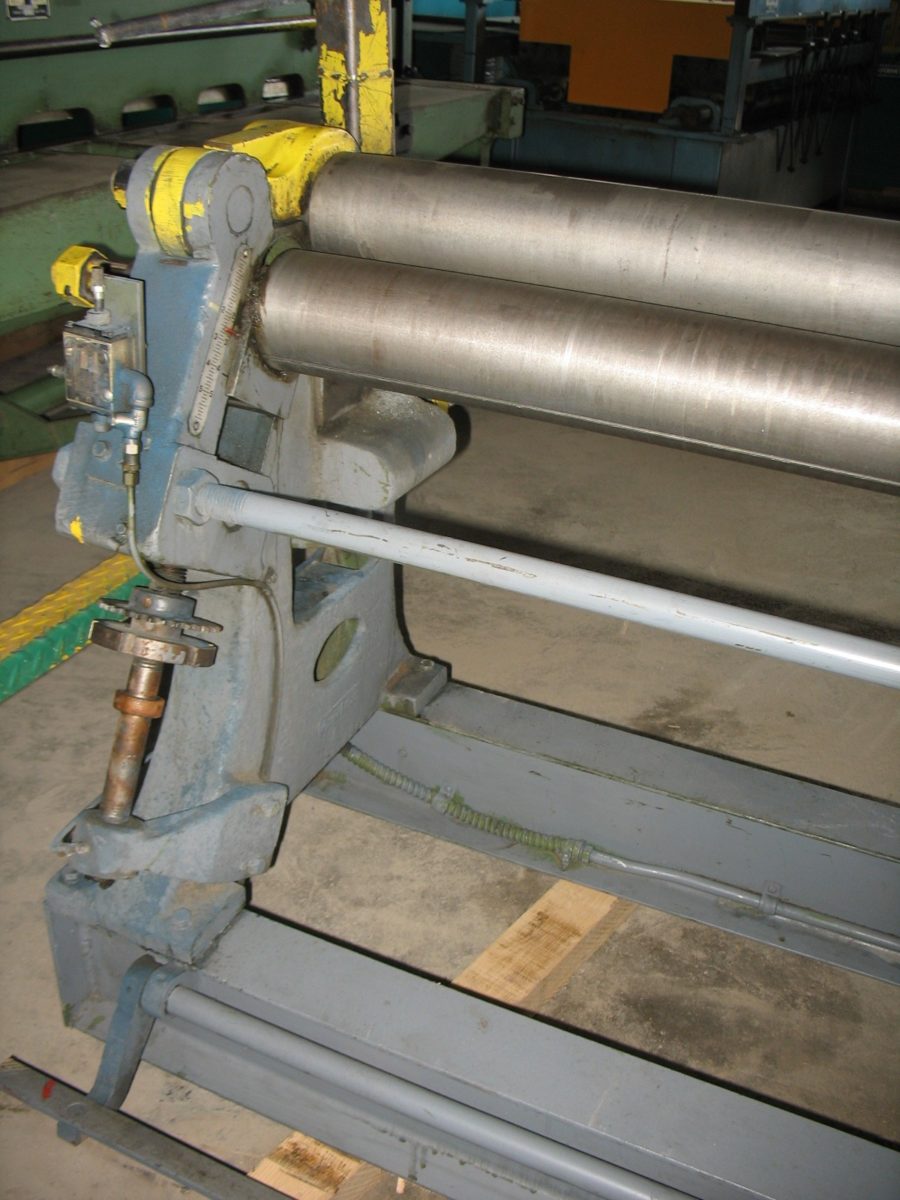 10' x 20 gauge Rolshear #2-H, mechanical bending roll, initial pinch, 4.5"roll diameter, 5 HP, 1980 - Image 5