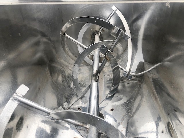 10 cu.ft. Jh Day, Stainless Steel Ribbon Blender, Double Ribbon, Center Bottom Discharge, 21" diameter x 48" - Image 3
