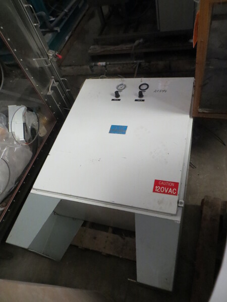 36" Freund-Vector #HC-90, Hi-Coater Stainless Steel Coating Pan, 60 kg capacity, 2 HP, 1993 - Image 8