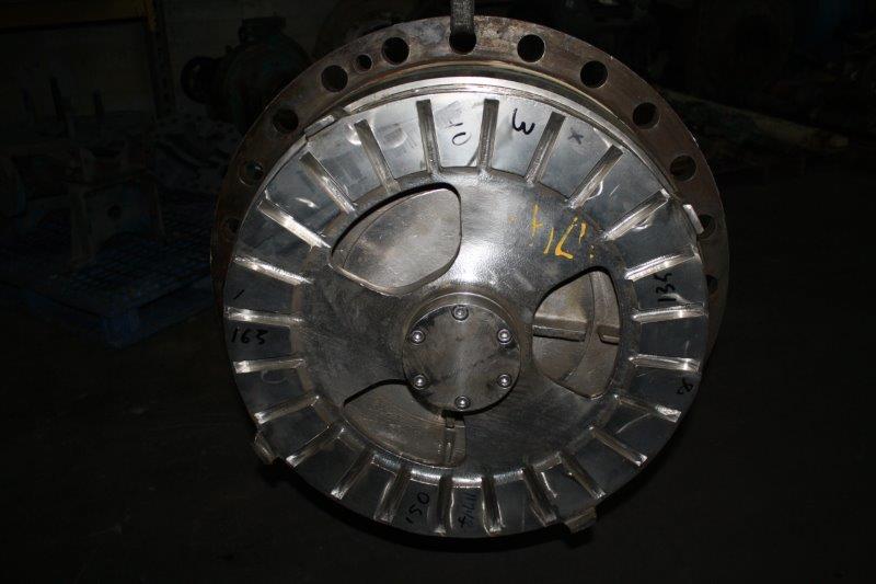 Impco #600, Hi-Shear Mixer, CF3M construction, 14.5" Inlet & Outlet Pipes, 25" Disc - Image 6