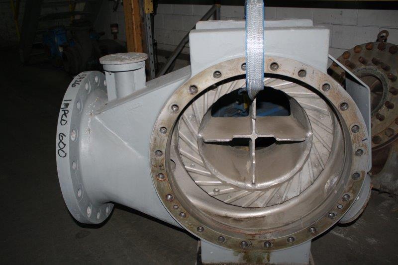 Impco #600, Hi-Shear Mixer, CF3M construction, 14.5" Inlet & Outlet Pipes, 25" Disc - Image 8