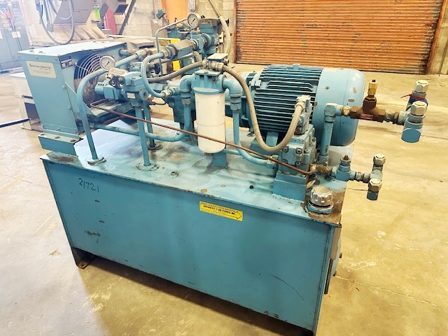 Schwabe #SR110, Die Cut Press, w/Hydraulic Pumping System, 32" x 64" Platen, 8 Stroke Shuttle Table - Image 2