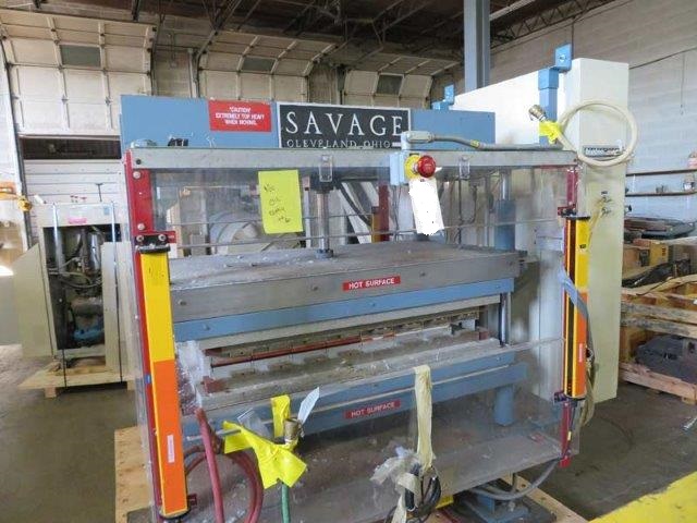 5 Ton, Savage Engineering, 4-Post Down-Acting Hydraulic Press - Image 1