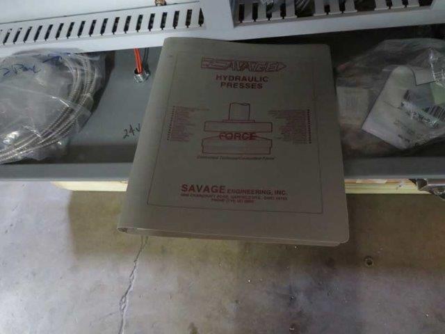5 Ton, Savage Engineering, 4-Post Down-Acting Hydraulic Press - Image 4