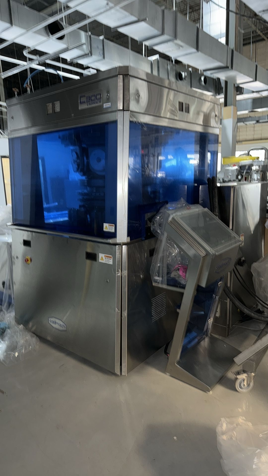 Cadmach #C300, Double Rotary Tablet Press Machine, w/3-Paddle Force Feeding System - Image 1