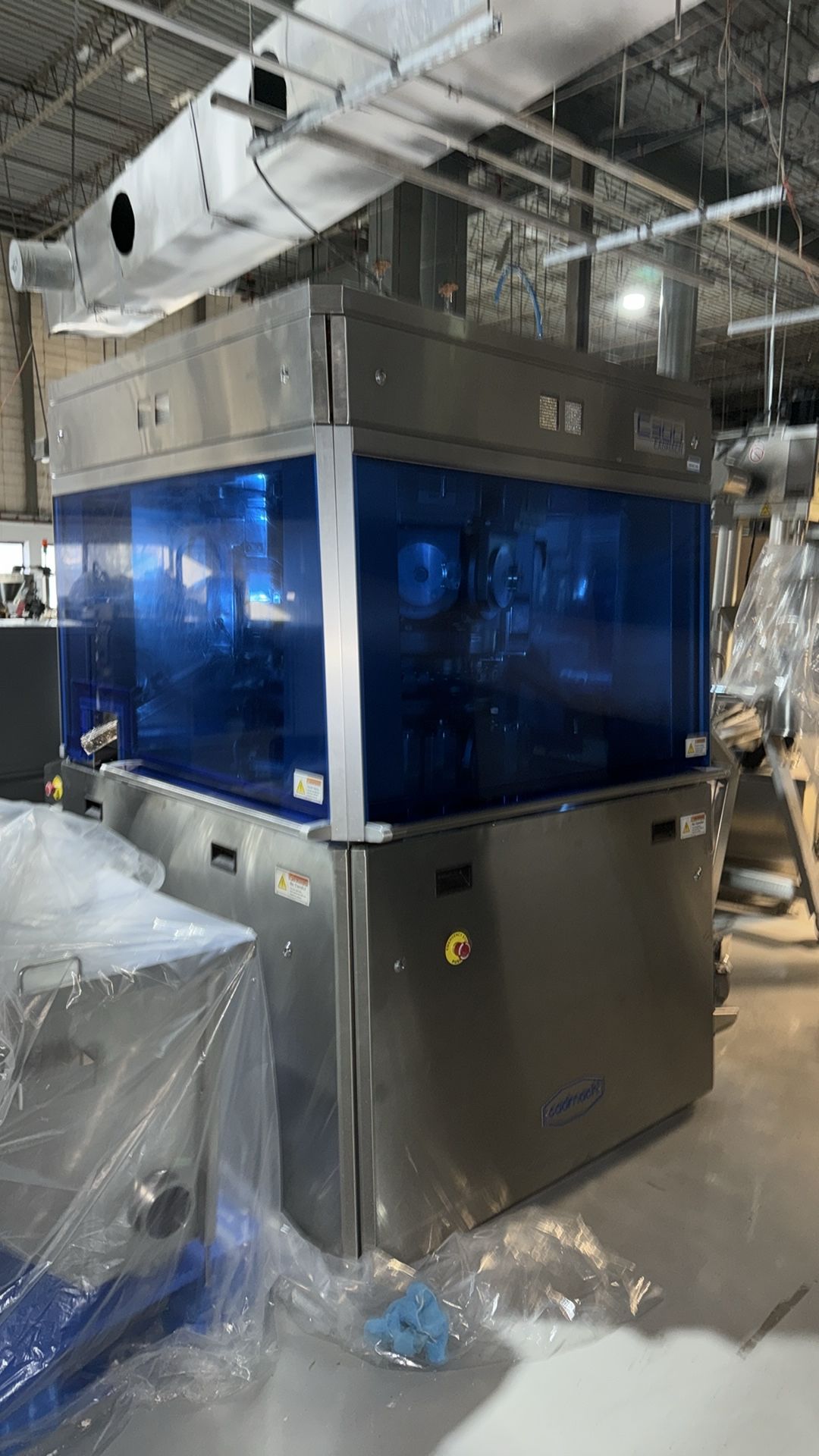 Cadmach #C300, Double Rotary Tablet Press Machine, w/3-Paddle Force Feeding System - Image 6