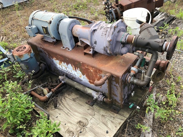 100 CFM, Nash #AT94, Vacuum Pump, Liquid Ring, 10 HP - Image 1