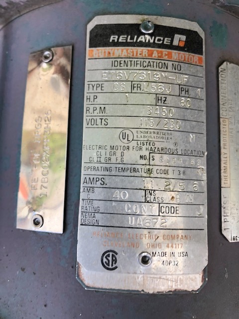 100 CFM, Nash #AT94, Vacuum Pump, Liquid Ring, 10 HP - Image 4