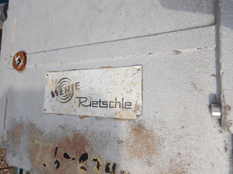 113 CFM, Rietschle #VWZ162-15, Vacuum Pump, 0.213 psi @ 40°F, 10 HP, 1800 RPM - Image 3