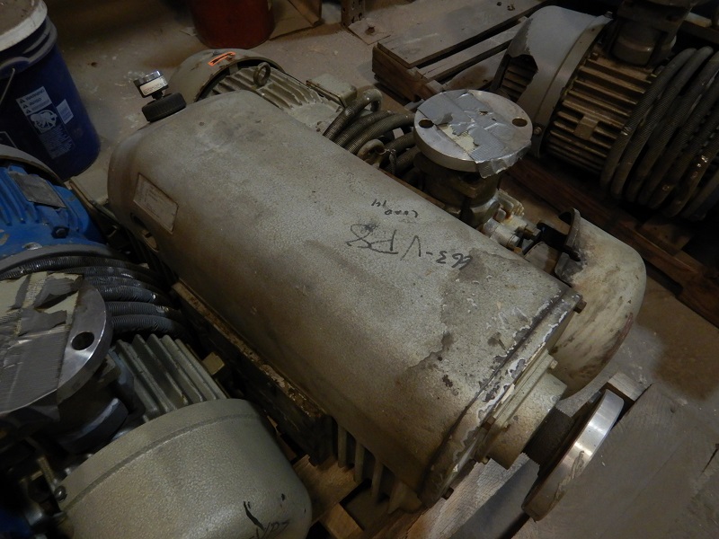 117 CFM, Busch #RA-0160-B032-1001, Vacuum Pump, 7.5 HP, 1750 RPM, 460 V - Image 3