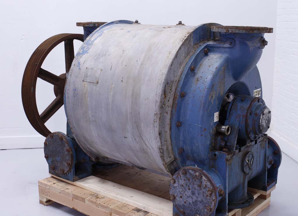 4000 CFM, Somarakis #3633.1, Vacuum Pump, Stainless Steel Casing & Shaft, Iron Heads & Rotor, 40" Drive - Image 3