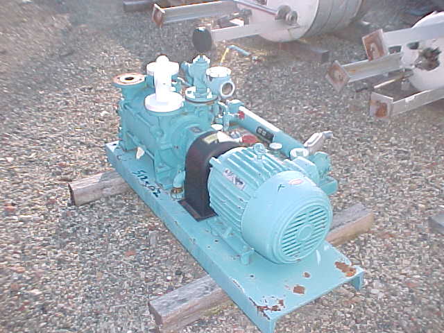 7 CFM, Kinney #KLRC-125-KSL, Vacuum Pump, Carbon Steel, 10 HP - Image 3