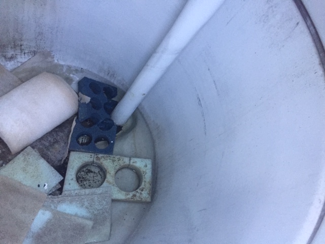 166 gallon De Dietrich, Glass Lined Reactor, 87 psi/FV @ 392°F Internal, 87 psi @ 392°F Jacket, 7.5 HP, 125 - Image 5
