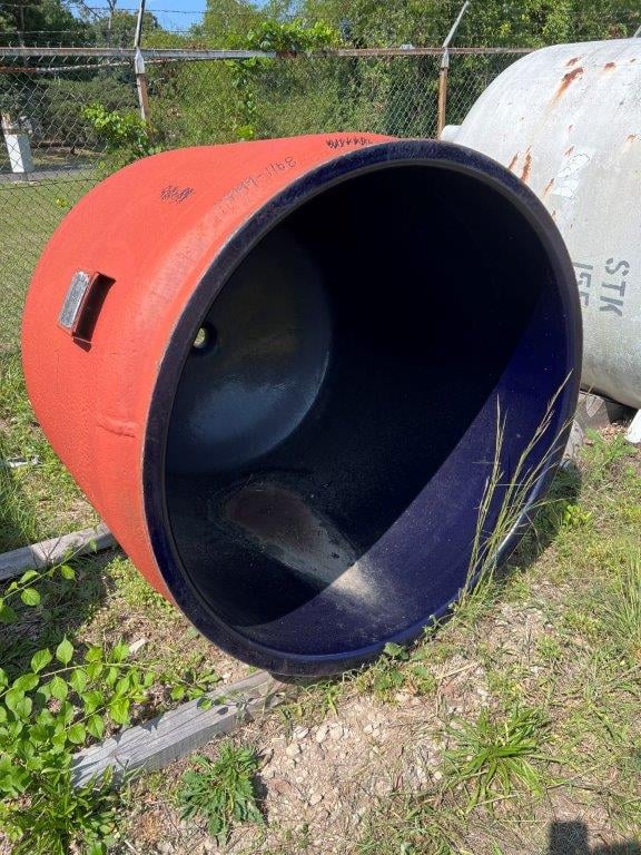 300 gallon Pfaudler, Glass Lined Jacketed Pressure Vessel, 25 psi/FV @ 650°F Internal, 90 psi @ 350°F - Image 2