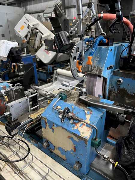12" x 100" Danobat #RP-2500-CNC cylindrical grinders, 19" x 4" wheel, SMW Autoblock SLU-2 steady rest, 1998 - Image 6