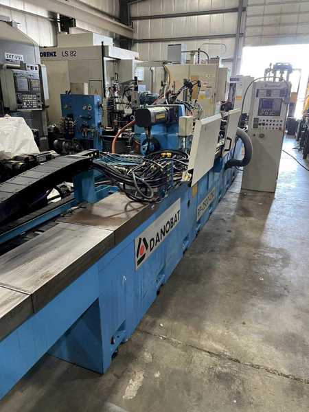 12" x 100" Danobat #RP-2500-CNC cylindrical grinders, 19" x 4" wheel, SMW Autoblock SLU-2 steady rest, 1998 - Image 8