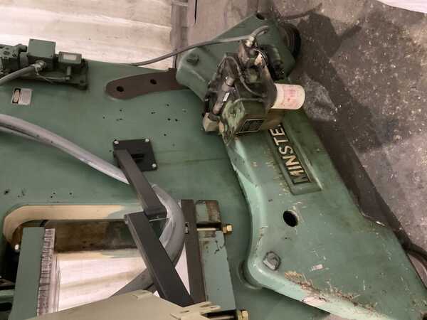 60 Ton, Minster #6, OBI press, 4" stroke, 16" Shut Height, 2-3/4"slide adj., air clutch & brake, 5 HP - Image 10