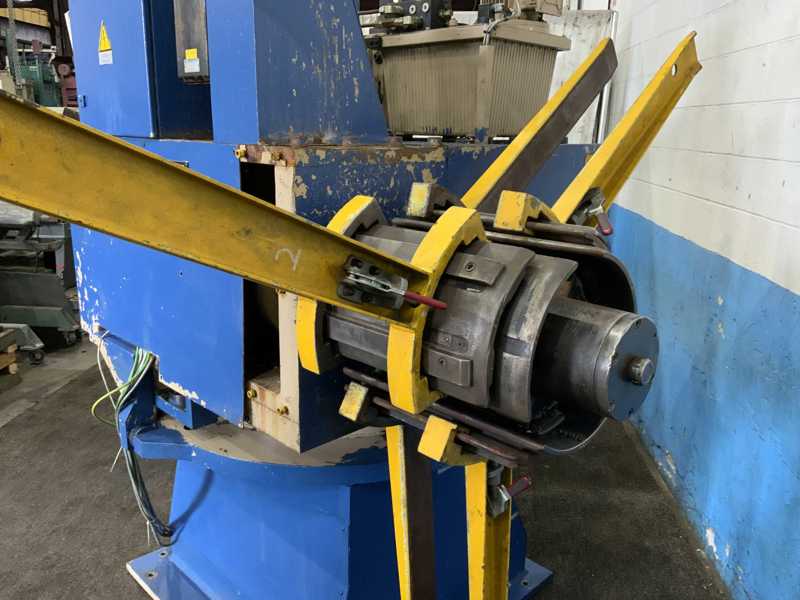 5000 lb. Arku #AH5000/2, double end coil reel & precision leveler, 12" width, 80" outside dimensions, 14"-20" - Image 4