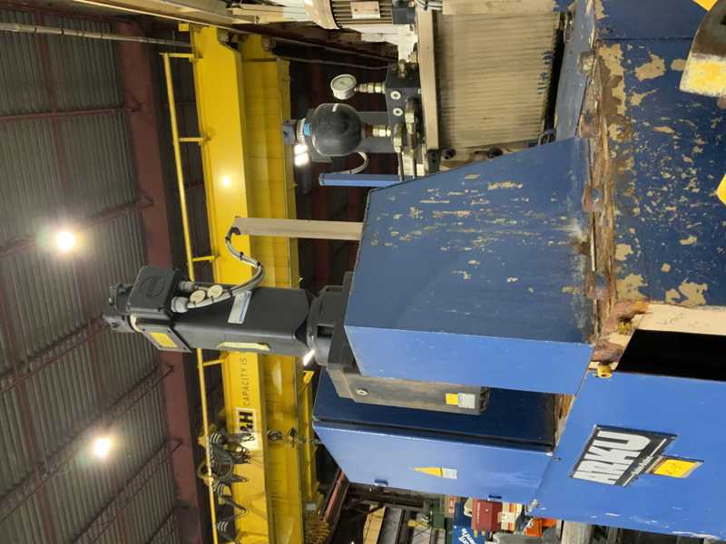5000 lb. Arku #AH5000/2, double end coil reel & precision leveler, 12" width, 80" outside dimensions, 14"-20" - Image 10