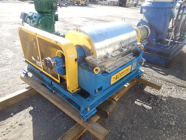 Pennwalt Sharples #P3000-D-ME, Decanter Centrifuge, 316 Stainless Steel, 4000 RPM, 30 HP TEFC, 220/460 V. - Image 1