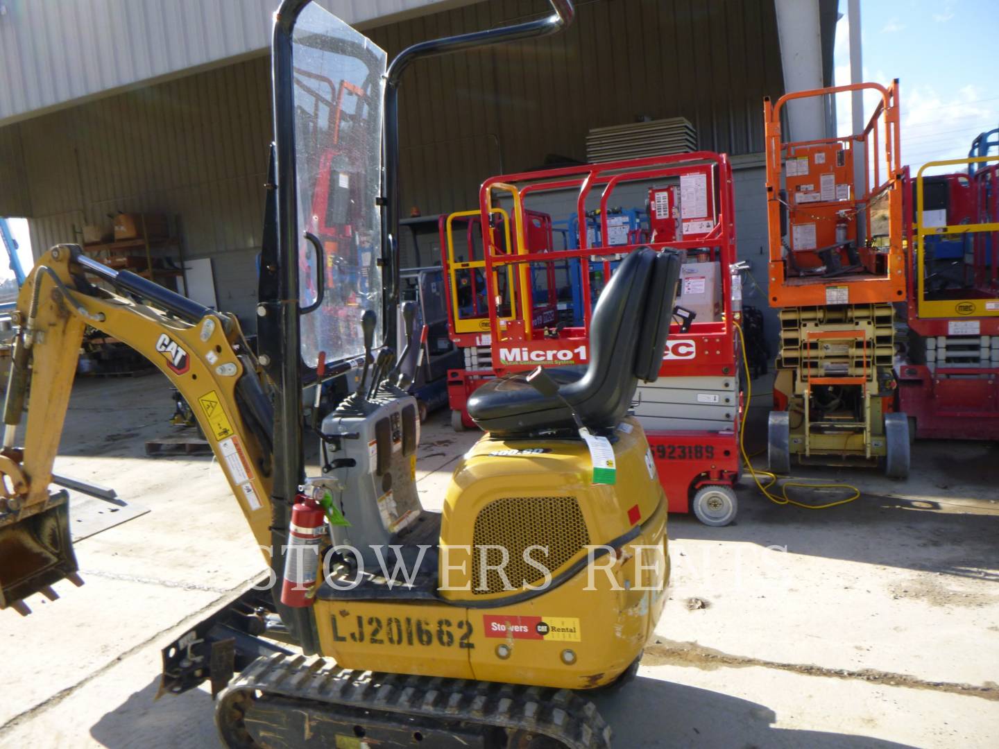 Caterpillar 300.9D, Crawler Excavator, 377 hours, S/N: LJ201662, 2021 - Image 4