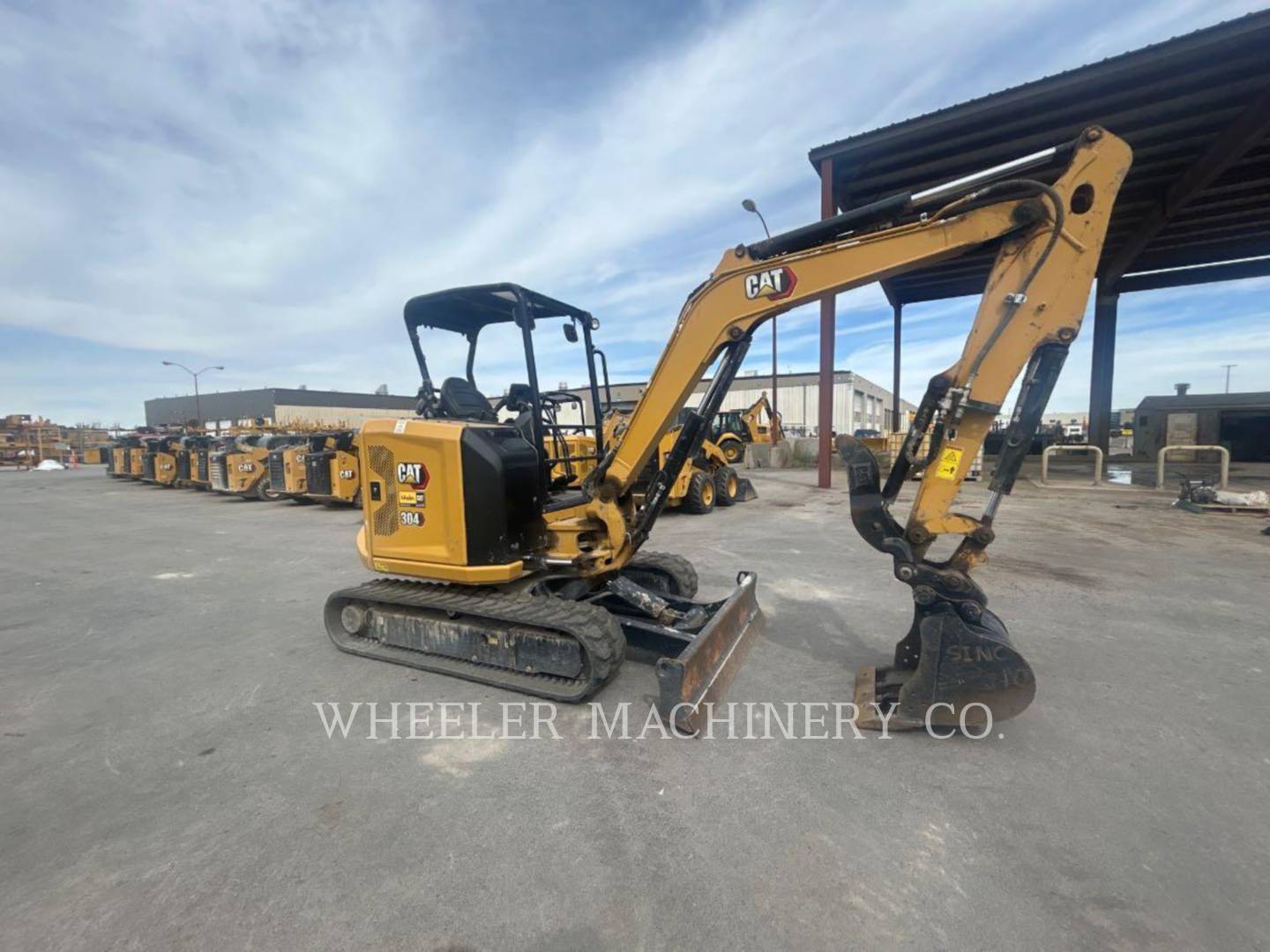 Caterpillar 304 C1 TH, Crawler Excavator, 1146 hours, S/N: AN401201, 2022 - Image 2